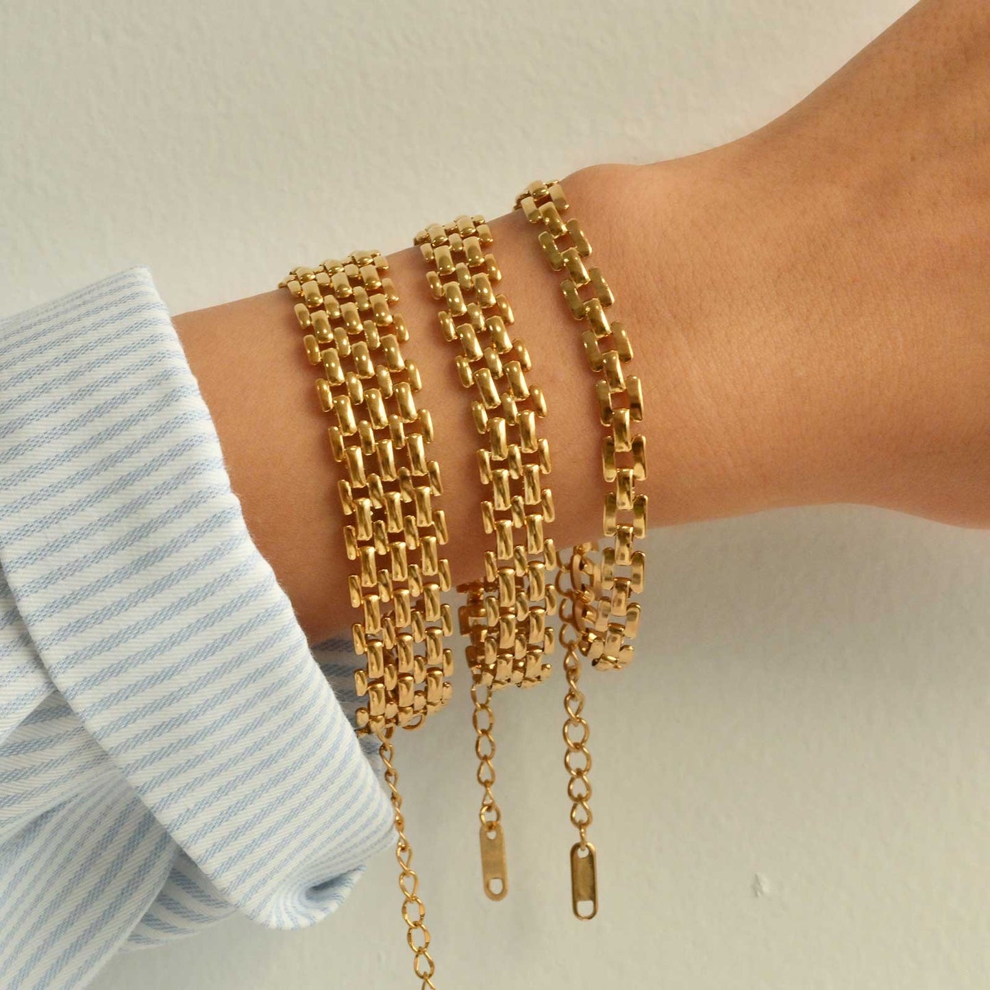 Bracelet Gold Weave