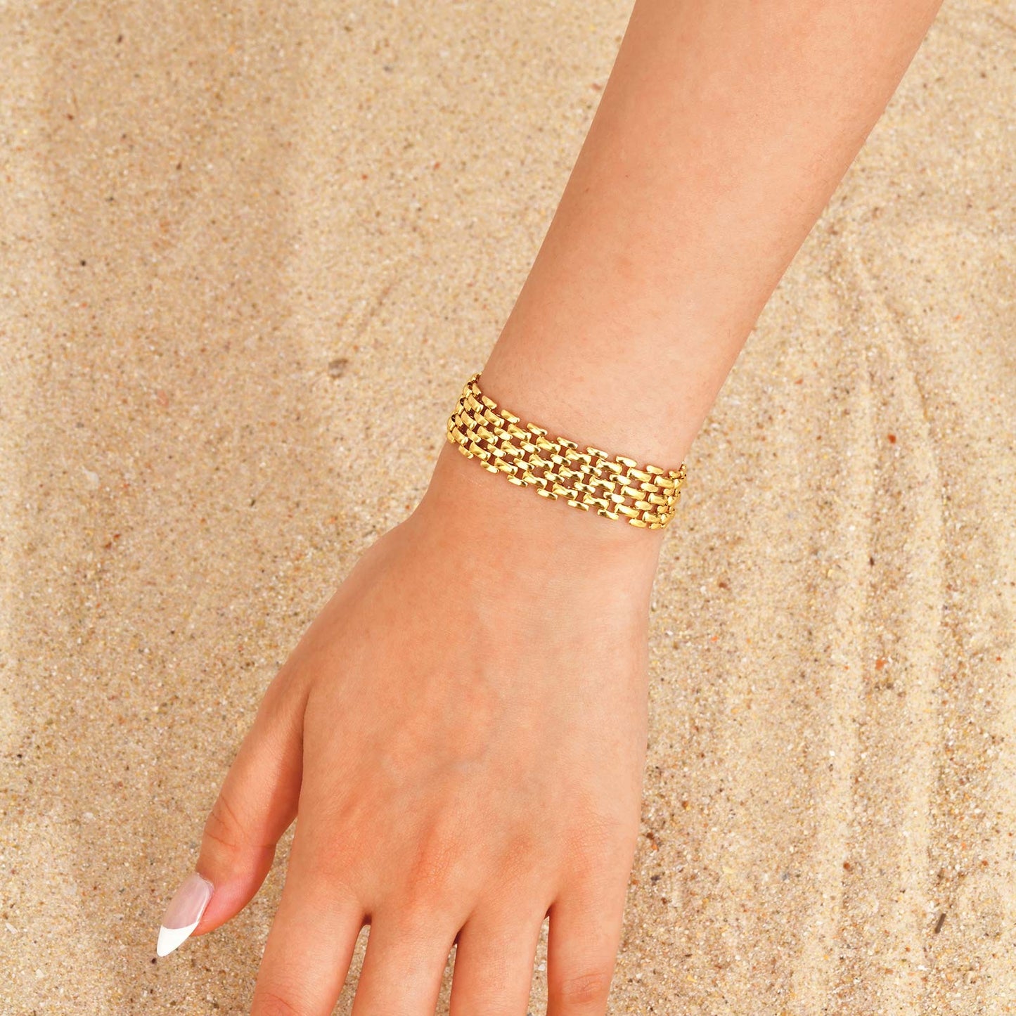 Bracelet Gold Weave