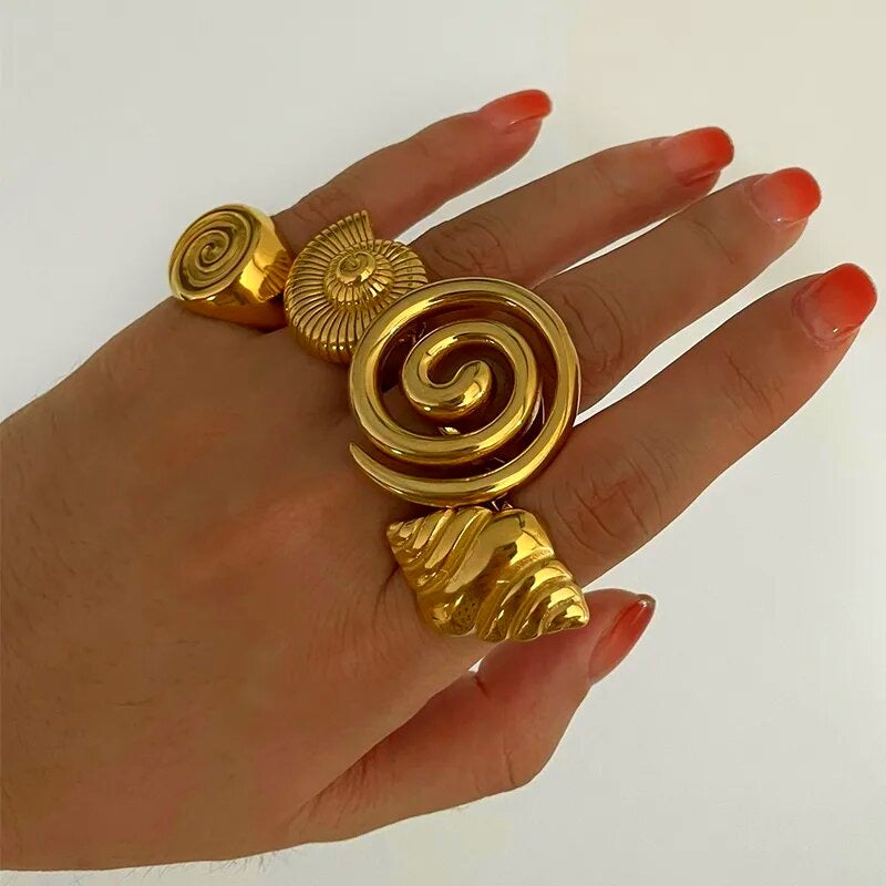 Bague coquillage