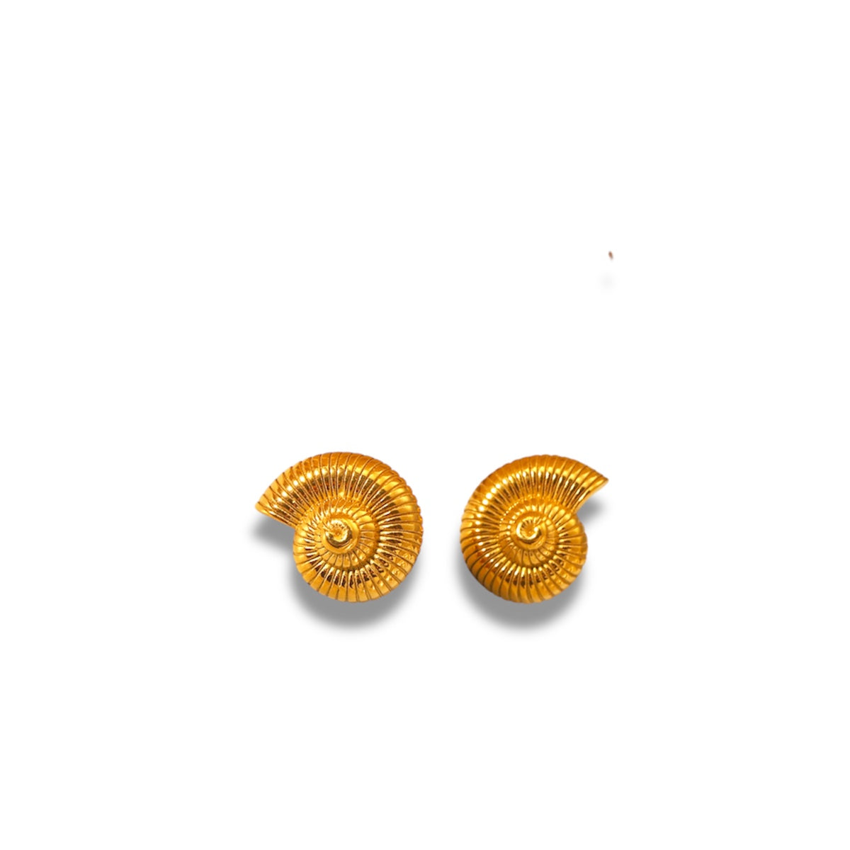 Boucle spirale dorés